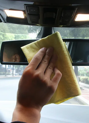 Диво серветка з синтетичної замші перфорована для авто миття та полірування поверхонь...