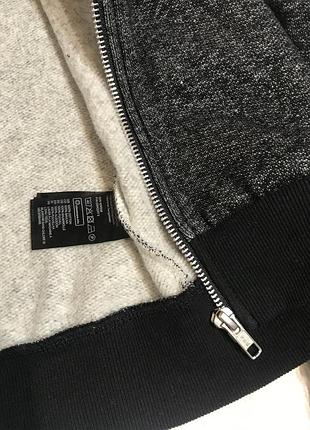 Кофта бомбер на флисе divided, размер м 4