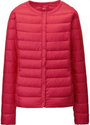 Натуральный пуховик uniqlo ultra light down compact jacket
