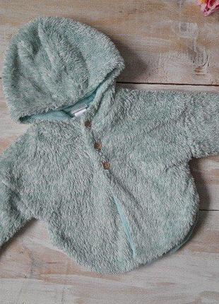 Весенне-осенняя куртка-шубка на 1-2 года