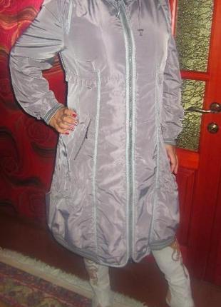 Пальто женское демисесонное стильное лёгкое 54-56р новое3 фото