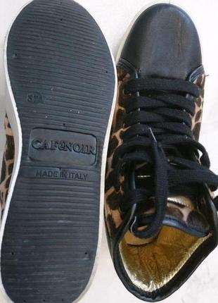 Стильні брендові снікерси cafe noir