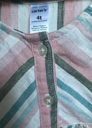 Блуза carter’s 4t 2
