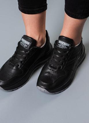Стильные кроссовки женские черные демисезонные,деми,осенние,весенние (осень,весна 2022-2023)3 фото