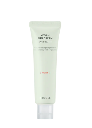 Органический гипоаллергенный солнцезащитный крем hyggee vegan sun cream3 фото