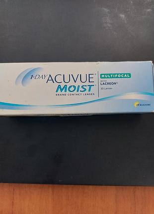 Одноденні контактні лінзи 1-day acuvue moist