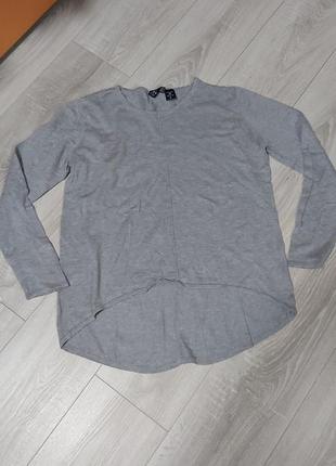 Лонгслив футболка до длинных рукавов оверсайз батал