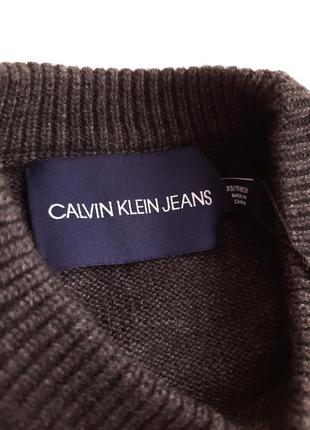 Шерстяной свитер кельвин кляйн calvin klein оригинал5 фото