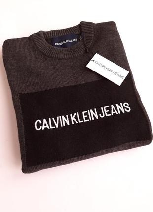 Шерстяной свитер кельвин кляйн calvin klein оригинал3 фото