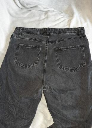 Mom's джинси темно-сірі5 фото