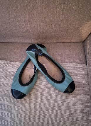 Кожаные балетки, италия 🇮🇹