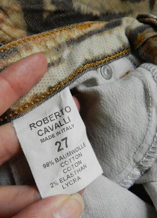 ✅ джинси з люрексом roberto cavalli в наявності піт 38,5 см. поб 47 см. у спокійному стані! відірван6 фото