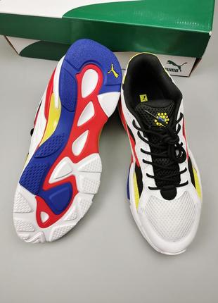 Кроссовки оригинал puma lqd cell epsilon white/high risk red  371909_018 фото