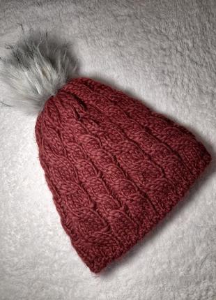 Тепла шапка на флісі