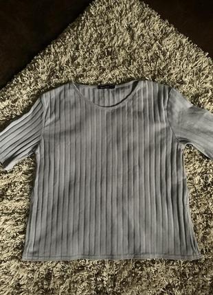 Футболка в рубчик boohoo