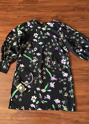 Платье, цветочный принт