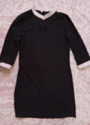 Платье женское шифон!раздаж!размер м.длина 85 см., пог 45 см., пот 40 см., рукав тричетверты 42 см.!цена 90 грн.