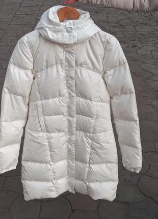 Женский пуховик adidas j coat оригинал4 фото