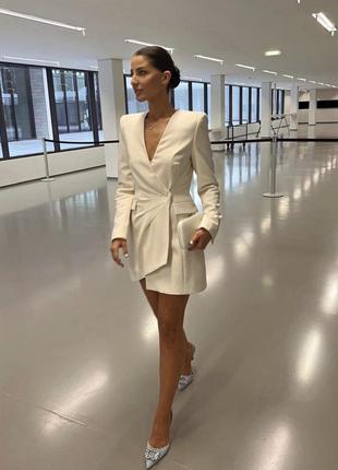 Платье пиджак zara massimo