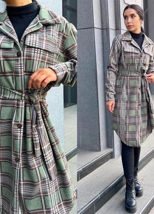 Женское кашемировое пальто размеры 42-524 фото