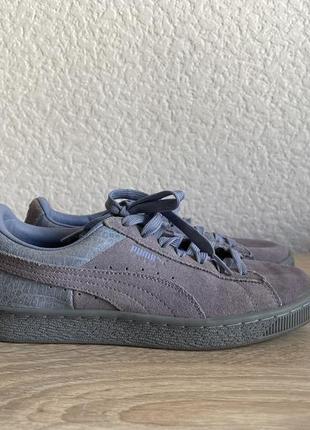 Кроссовки puma suede лавандовые р.371 фото