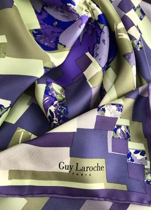 Guy laroche шелковый платок шовкова хустка оригинал.