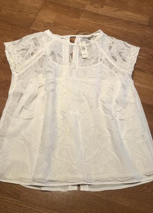 Красивая кружевная блузка river island, p. 34-36/ xs-s