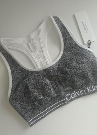 Спортивный женский топ , calvin klein , оригинал , новый xs3 фото