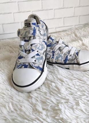 Кеды с акулами