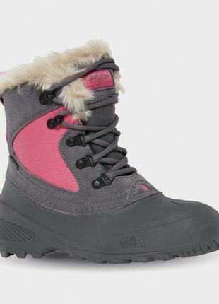 The north face утепленные и водонепроницаемые ботинки 38,39р