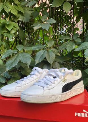 Низькі кросівки puma basket1 фото