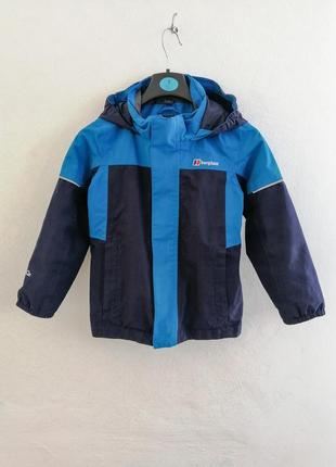 Куртка вітровка на хлопчика berghaus зріст 110/116 см1 фото