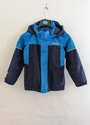 Куртка вітровка на хлопчика berghaus зріст 110/116 см