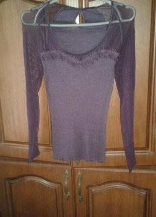 Світерок/блуза в рубчик