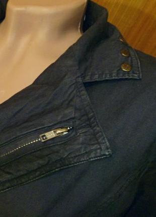 Брендовый легкий жакет женский пиджак короткий приталенный,65% коттон4 фото