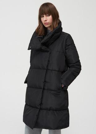 Пальто, трансформер, жилет, жіноча, зима, р. s, 44 mohito, польща1 фото