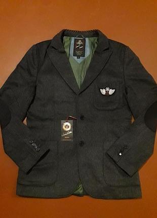 Вовняний фірмовий піджак warren webber,шерсть,xl.