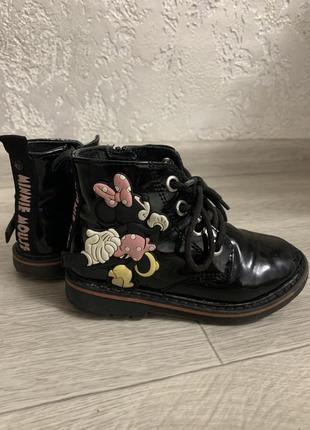 Ботинки zara для дівчинки, ботінки