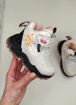 Зимові черевики від the jong golf для дівчинки