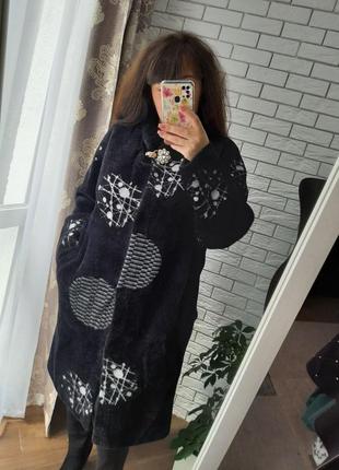 Пальто альпака супербатал туреччина люкс коллекція