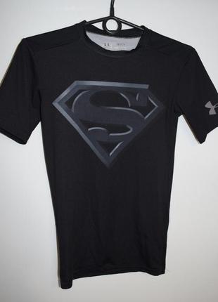 Компрессионная термо футболка рашгард under armour superman2 фото