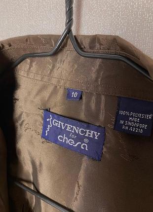 Вінтажна сорочка в монограм givenchy 9