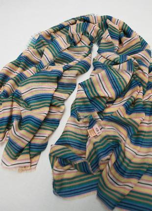 Шерстяной шелковый шарф beck sondergaard