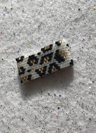Кільце з принтом гепарда 2