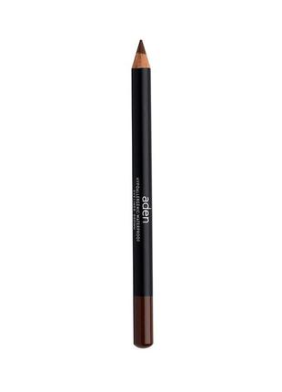 Карандаш для глаз aden cosmetics eyeliner pencil №04 brown1 фото