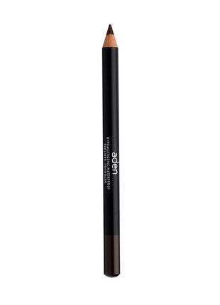 Олівець для очей aden cosmetics eyeliner pencil №20 coco bark темно-коричневий