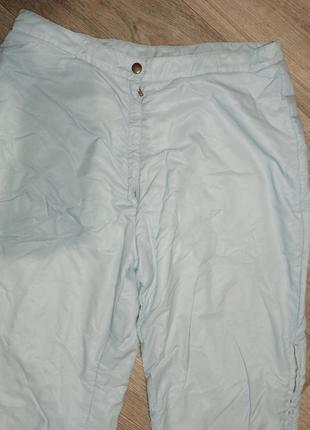 Теплые женские штаны / брюки дутики / лыжные брюки/ зимние женские штаны2 фото