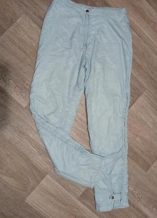 Теплые женские штаны / брюки дутики / лыжные брюки/ зимние женские штаны1 фото
