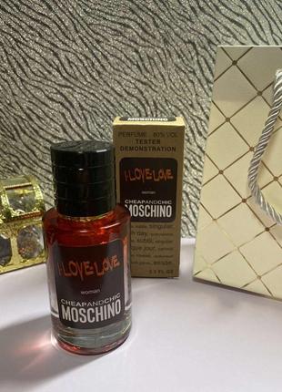 Тестер moschino i love love 60 мл