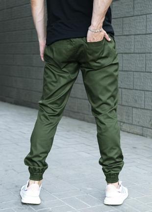 Чоловічі штани карго хакі3 фото